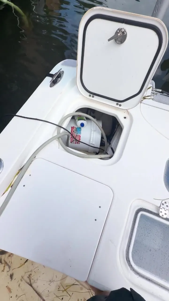 Preparação do bombeamento a bordo